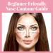 BS-MALL U-Shaped Nose Contour Makeup Brush - 2-in-1 Tool for Sculpting & Defining Features | Enhance Your Face's Natural Curves - Buy Online on GoSupps.com