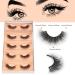 Buy Dysilk 6D False Eyelashes | 5 Pairs Natural & Wispy Eyelash Extensions | Fake Lashes Set (10-15mm) - International Shipping Available - Buy Online on GoSupps.com