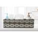 Rustic Farmhouse Toilet Paper Storage Basket with 3 Section Holder - Grey Bathroom Organizer - Buy Online on GoSupps.com