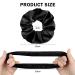 Kavya Hair Tie - 12 Soft Monochrome Elastic Scrunchies for Girls & Women | Perfect Hair Accessories - Buy Online on GoSupps.com