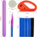 GIRAFVINYL Self Adhesive Vinyl Tools Kit for DIY Crafts - Tweezers, Weeding Tool, Pin Pen, Silicone Slap Bracelets, Vinyl Cutter, Tape Measure TL-27 - Buy Online on GoSupps.com