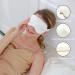 2 Pack 100% Pure 6A Mulberry Silk Sleep Mask for Sleeping - Adjustable Blindfold with Elastic Strap Headband - Natural Cosy 22 Momme Real Silk - White&White - Buy Online on GoSupps.com