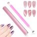 Cat Eye Magnet for Nails Double-head Nail Magnet Pens 4.7inch Nail Magnet Stick for Cat Eye Gel Nail Polish Home DIY Salon Studio Women