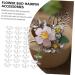 FOMIYES 100 Pcs Hairpin Accessories Applique Bride Flowers 1X1cmx2pcs Silverx2pcs - Buy Online on GoSupps.com