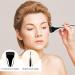 3 Piece Makeup Brush Set | Foundation Concealer Brush | Concealer Brush Ultra Thin | Makeup Brushes Foundation Brush for Women | Fine Fibre Hair Powder Brush | Beauty Gift for Women - Buy Online on GoSupps.com