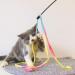 JJYPET Retractable Cat Toys Wand - 12 Pack Interactive Feather Toys with 9 Assorted Teaser Refills for Cat Kitten - Buy Online on GoSupps.com