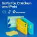 FOMIN Antibacterial Rose Paper Soap Sheets - 300 Sheets - Travel/Camping Mini Soap - Pack of 3 - Buy Online on GoSupps.com