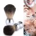 Premium Badger Hair Shaving Brush - Natural Skin-Friendly Brush with Silver Plastic Handle for Perfect Shave | Buy Internationally - Buy Online on GoSupps.com