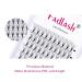 Fadlash 10D 0.07mm D Curl Volume Russian Eyelash Extensions - 13-16mm Mixed Lengths - Premium Prefabricated Eyelashes for Flawless Volume - Buy Online on GoSupps.com