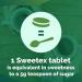 Sweetex Sugar Free Calorie Free Sweetener Tablets Convenient Pocket Size Dispenser Pack of 4 Total of 4800 Tablets - Buy Online on GoSupps.com