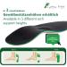 Green Feet Orthopedic Insoles - 5mm Shoe Inserts for Flat Feet Heel Spurs & Arch Support | EU Size 45/46 - Buy Online on GoSupps.com