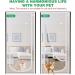 35.5X82 Reinforced Cat Screen Door - Heavy Duty Pets Proof with Bilateral Zipper for Home, Bedroom, Living Room, Kitchen Patio - Prevent Dogs & Cats from Escaping - Buy Online on GoSupps.com