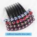 4PCS Rhinestone Hair Comb Set - Non-slip Hair Clips for Women and Girls - Buy Online on GoSupps.com