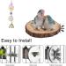 Bird Toys - 9 Piece Parrot Swing Set & Cage Accessories | Wooden Platforms for Budgies Finches & Nymphensittiche - Buy Online on GoSupps.com