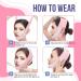 ROUDJER Double Chin Reducer Reusable Chin Strap Face Slimming Strap Face Slimmer Shaper Breathable V Line Lifting Mask for Women and Men (1 Pcs) 1Pcs - Buy Online on GoSupps.com