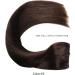 Hair Toppers for Women One Piece Clip in Hair Fish Line Hair Extensions Human Hair Dark Brown Color #2 Clips Real Natural Brazilian Hair Apply Invisible Wire 16-26 Inch Messy Hair Bun Hairpiece(26 inc 26 inches - Buy Online on GoSupps.com