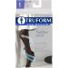 Buy Truform Sheer Compression Stockings 20-30 mmHg for Women - Thigh High Length 30 Denier X-Large Black | International Shipping Available - Buy Online on GoSupps.com