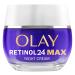 Olay Retinol 24 MAX Night Cream Face Moisturiser Skincare with Antioxidant Vitamin E 40% Glycerin Overnight Anti Aging Skin Care: Smooths Renews and Hydrates 50ml (vs Retinol24 Night Cream) Olay Retinol MAX Night Cream 50ml