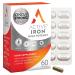 Active Iron High Potency Iron Supplement 2X Better Absorption & Non-Constipating Helps Support Energy Iron Pills for Women & Men 25mg (60 Capsules)
