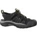 KEEN Men's Newport H2 Closed Toe Water Sandals 10.5 - Black/Black - Buy Online on GoSupps.com