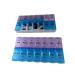 2 Pack of Weekly Pill Organizers Each with 7 Morning and 7 Evening Large Storage Compartments with Easy Pill Access. Use One for Medications and One for Other Supplements