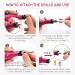 Electric Nail Drill Kit | 20000 RPM Acrylic Nail File & 6 Remover Tools | Portable Nail Polishing Machine Pedicure Set - Buy Online on GoSupps.com