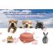 Puppy Milk Feeder with Four 4 Nipples Silicone Puppy Nursing Station Pet Milk Feeder Bowl for Kittens  Puppies  Rabbits Kitten Nipple Puppy Feeder Capacity 200ml 6.76us fl oz Pink - Buy Online on GoSupps.com