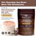 Organic 5 Defenders Mushroom Hot Chocolate Mix - Unsweetened, Gluten-Free, Vegan - 15 Servings - Buy Online on GoSupps.com