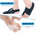 360 Relief Orthopedic Bale Zeh Rail Corrector | Hallux Valgus Pain Relief & Protection | Adjustable Size | Black with Silicone Separators & Laundry Bag - Buy Online on GoSupps.com