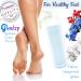 Real Czech Glass Foot Fish - Double-Sided Pedicure Tool for Gentle Corn Removal & Heel Care | Professional EU Quality - Buy Online on GoSupps.com