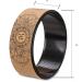 Aiweitey Yoga Wheel Back Roller - Back Pain Relief & Stretching Tool with Travel Bag - Cork Material - Buy Online on GoSupps.com