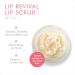 Beauty For Real Lip Revival Set of 2 | Exfoliating & Hydrating Sugar Lip Scrub - Orange Spice & Spearmint | Organic Vegan Solution for Dry & Chapped Lips - Buy Online on GoSupps.com