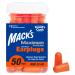 Macks Maximum Protection Soft Foam Earplugs  50 Pair, 33 dB Highest NRR  Comfortable Ear Plugs for Sleeping, Snoring, Loud Concerts, Motorcycles and Power Tools 50 Pair (Pack of 1)