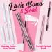 Cluster Lash Glue & Seal Combo - Super Strong Hold 72 Hours (5ml+5ml) - Clear Bond & Sealant for Lash Clusters - Buy Online on GoSupps.com