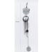 Pawprint Pet Memorial Wind Chime - Sympathy Gift for Grieving Pet Owners - Includes Poem Card - Buy Online on GoSupps.com