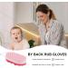 Bath Sponge - Shower Sponge Soft Scrubber Ergonomic Gentle Body Sponge Foam Rub Bath Brush Rubbing Towel | Exfoliatiing Soft Bathing Towel with Wave Texture Design for Family Friends Red - Buy Online on GoSupps.com