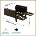 Neez Cast Iron Boot Scraper with Brush - Heavy Duty Welly Puller for Wellies - Outdoor Mud and Dirt Remover - Buy Online on GoSupps.com