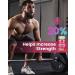 Buy Sugar-Free Creatine Monohydrate Gummies 5000mg - Chewable Pre-Workout Supplement with L-Taurine & B12 for Muscle Strength & Recovery - 120 Count Strawberry - Buy Online on GoSupps.com