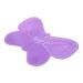MAGICLULU 1pc Silicone Scrub Pad Silicone Makeup Brush Hair Brush Cleaner Tool Silicone Makeup Applicator Scrubber Beauty Brush Cleaning Instrument Cosmetic Purple Makeup Stick