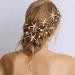 4 Starfish Hair Clips 2 Flower Hair Clips Wedding Accessories Diamond Hair Clips Elegant Non-Slip Hair Accessories for Girls Flower Girl - Buy Online on GoSupps.com