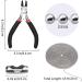 65 Ft Stainless Steel Ball Chain Set with 40 Connectors & Plier - Silver 2.4mm Diameter for Necklace & Key Chains - Buy Online on GoSupps.com