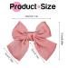 Buy Big Bowknot Hair Clips - 6 Large Loop Hair Accessories for Women Girls & Schoolgirls - Vibrant 6 Color Set - Buy Online on GoSupps.com