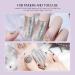 Saviland Gel Nail Polish Remover Foil Kit - 200pcs Nail Wraps with Cuticle Pusher | Gel Nail Polish Removal Kit for Home & Salon Use - Buy Online on GoSupps.com
