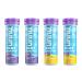 Nuun Rest: Rest and Recovery Drink Tablets Magnesium Citrate Tart Cherry Electrolytes - Lemon Chamomile + Blackberry Vanilla - 10 Count (Pack of 4) (Packing May Vary) Mixed Flavors 10 Count (Pack of 4)