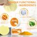 Turmeric Kojic Acid Cleansing Pads - 30pcs for Balanced Skin | Moisturizes & Nourishes | Leak-Proof Upgrade - Buy Online on GoSupps.com