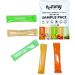 Nummy Creations Sample Pack Instant Herbal Coffee Alternative with Dandelion. Full Bodied Caf Taste, Caffeine-Free, All Natural, Chicory Coffee, Coffee Substitute in all Five Flavours: Original, Caramel, Vanilla, Pumpkin Spice, Chocolate-Mint. Makes 3-5 C