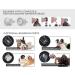 Pecute Dog Nail Grinder with LED Light - Low Noise Electric Pet Nail File Grinder | 2 Speeds, Safe & Smooth Grinding | Quick Charge & Strong Motor | for Small to Large Pets (Black) - Buy Online on GoSupps.com