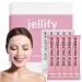 Essence Jelly Mask Hydrating Rose - DIY Home Spa Peel-Off Facial Skin Care Set Treatment Face Mask with Hyaluronic Acid and Niacinamide