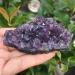 Natural Crystal Rough 1PC 80-100g Natural Brazilian Amethyst Stone Quartz Crystal Cluster Rock Specimens Ornament Home Decor dingchi Purple - Buy Online on GoSupps.com