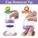 Maymom Bottle Dome Cap - Compatible with Lansinoh & Momma Bottles | Breast Pump Parts Cap Set - Buy Online on GoSupps.com